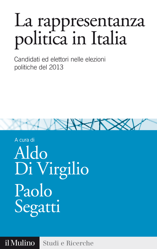 Copertina: La rappresentanza politica in Italia