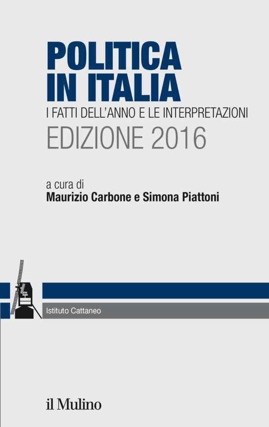 Copertina: Politica in Italia. Edizione 2016