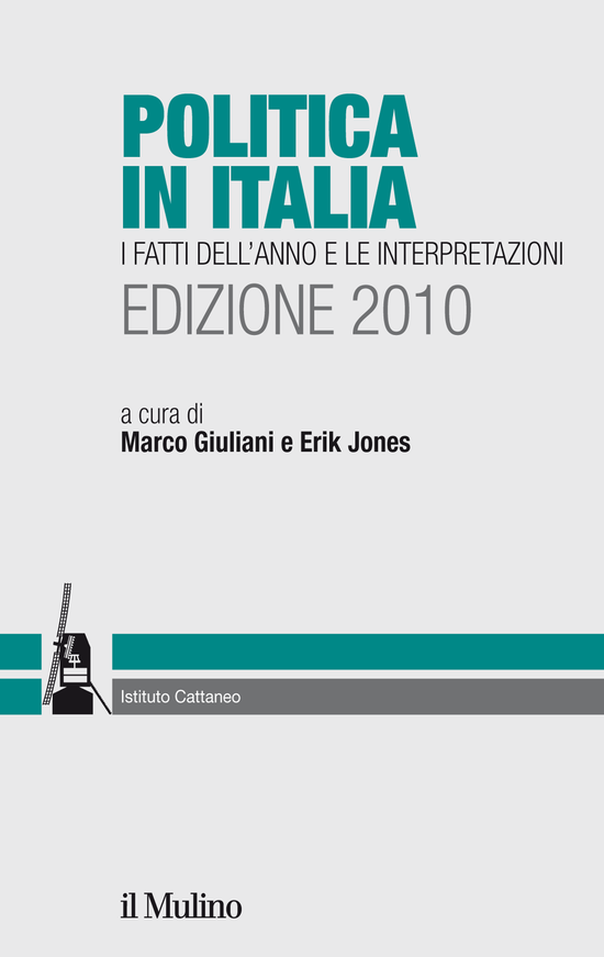 Copertina: Politica in Italia. Edizione 2010