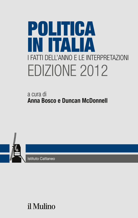 Copertina: Politica in Italia. Edizione 2012