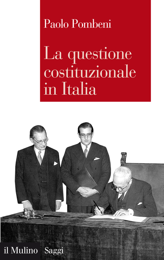 Copertina: La questione costituzionale in italia