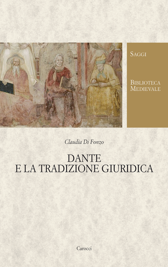 Copertina: Dante e la tradizione giuridica