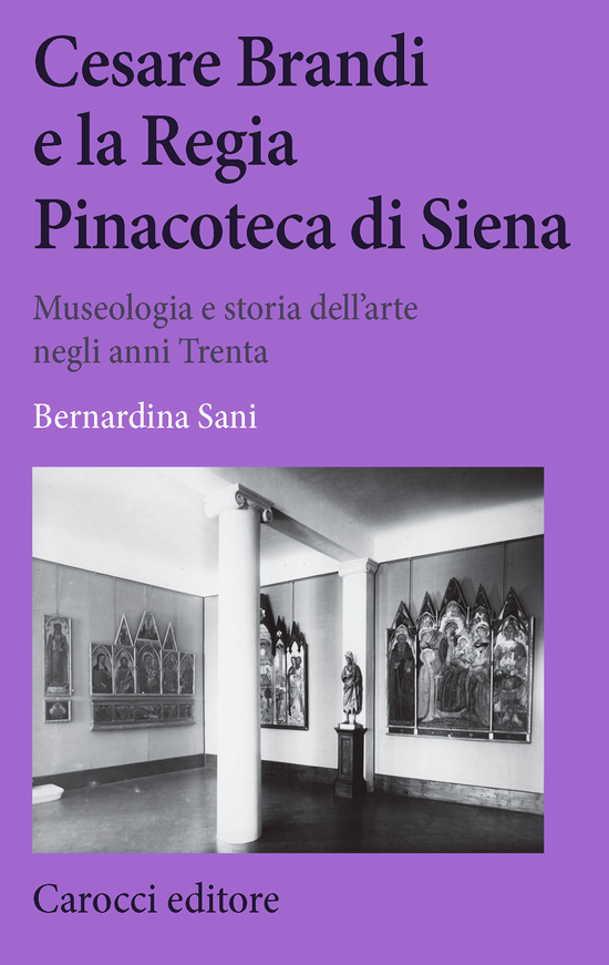 Copertina: Cesare Brandi e la Regia Pinacoteca di Siena