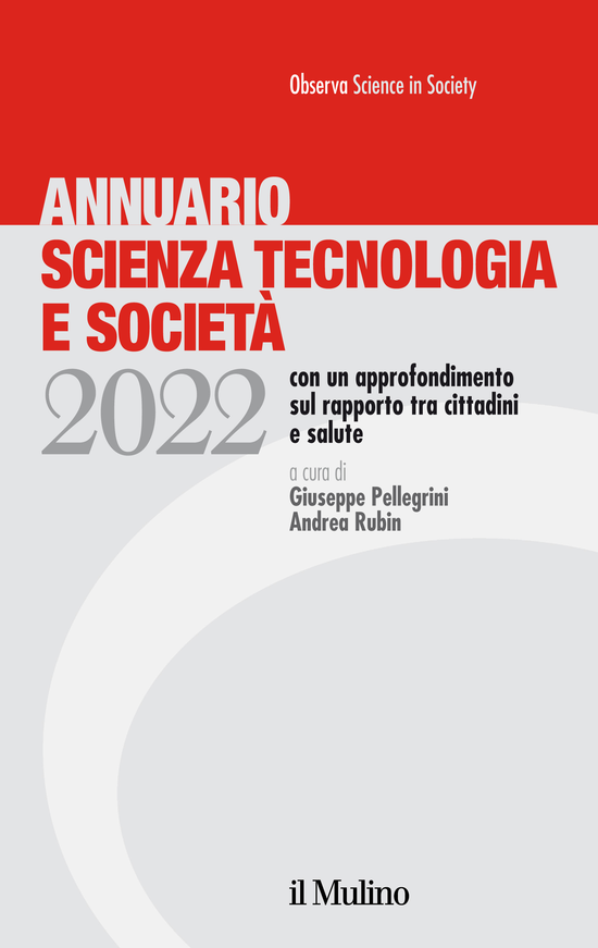 Copertina: Annuario Scienza Tecnologia e Società. Edizione 2022