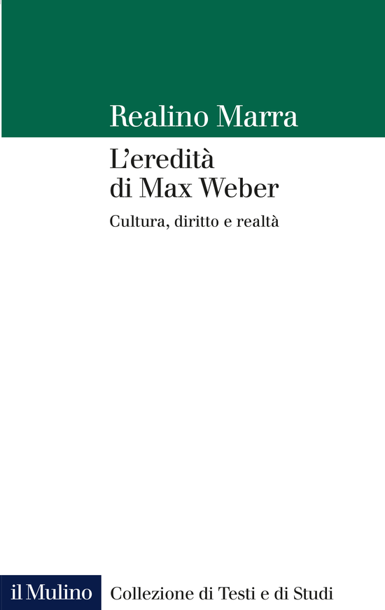 Copertina: L'eredità di Max Weber