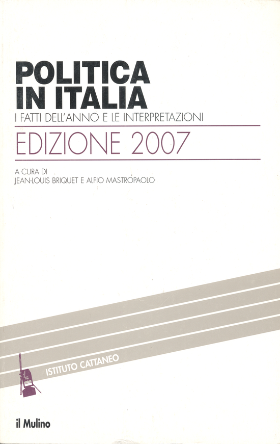 Copertina: Politica in Italia. Edizione 2007